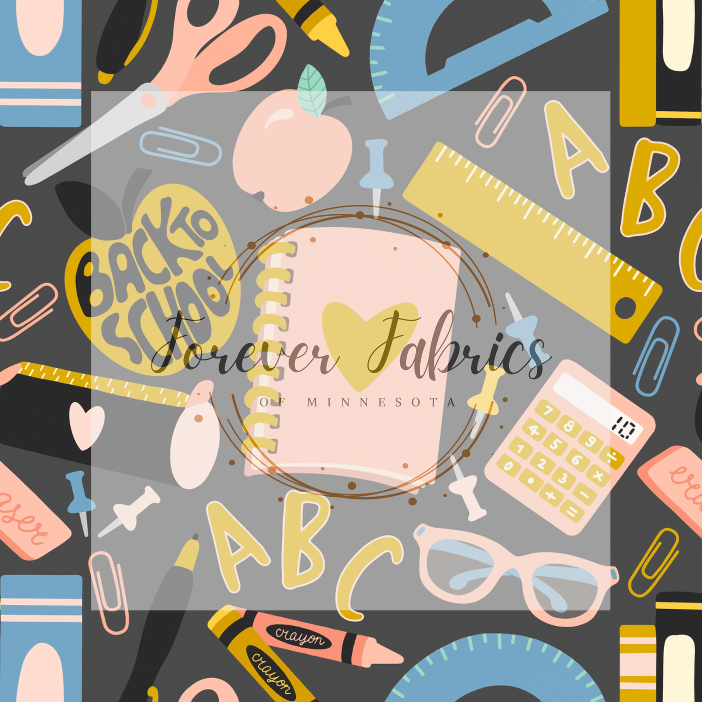 Back to School 2                 (BH/ 23) | Preorder | Fabric By The Yard