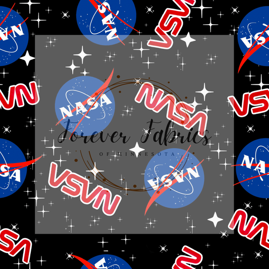 NASA  .  . (BH/ 23) | Preorder | Fabric By The Yard