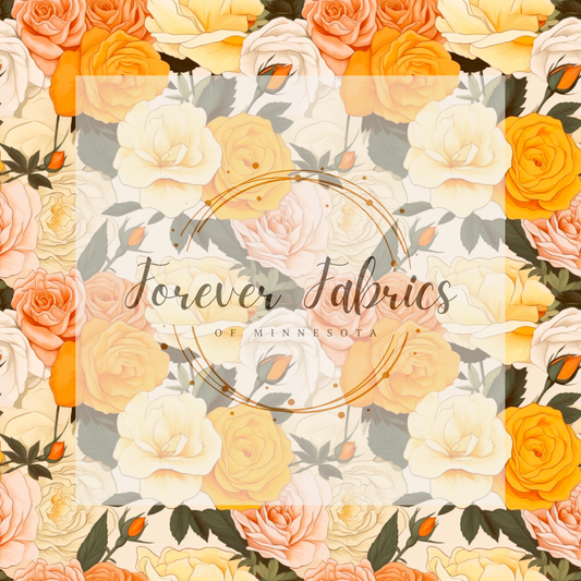 Yellow Roses  . . (BH/ 23). | Preorder | Fabric By The Yard