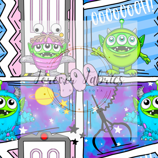 Boo Comic . (BH/ 23) | Preorder | Fabric By The Yard