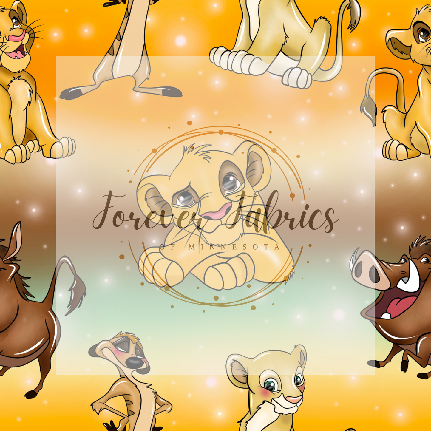 King of the Jungle 2 . . . (BH/ 24)| Preorder | Fabric By The Yard
