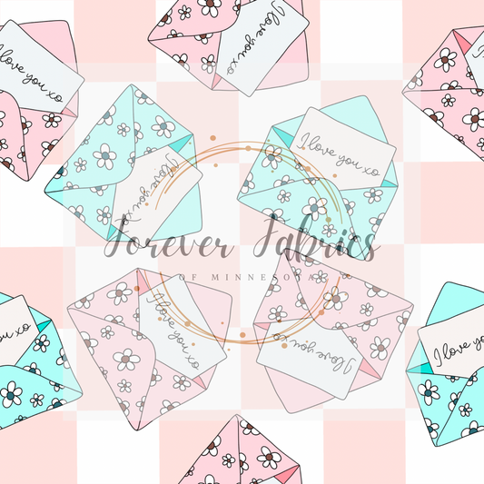 Love Letters  .  .  . . . .   . .  (BH/ 23). | Preorder | Fabric By The Yard