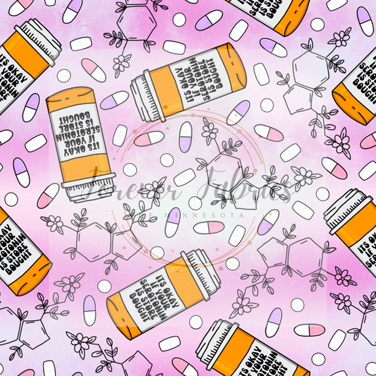Serotonin Pink    (BH/ 24)| Preorder | Fabric By The Yard