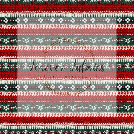 Christmas Sweater 2 . .  (BH/ 23). | Preorder | Fabric By The Yard