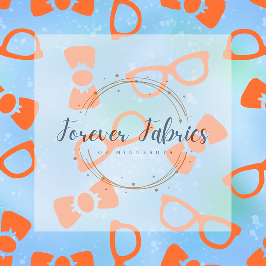 Mr. B’s Glasses . (BH/ 23). | Preorder | Fabric By The Yard