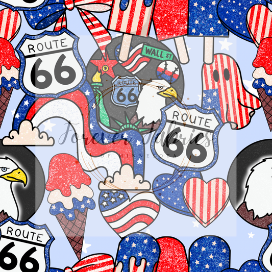 Merica  . (BH/ 24)| Preorder | Fabric By The Yard