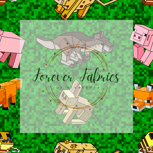 Mine Animals    . . (BH/ 23). | Preorder | Fabric By The Yard