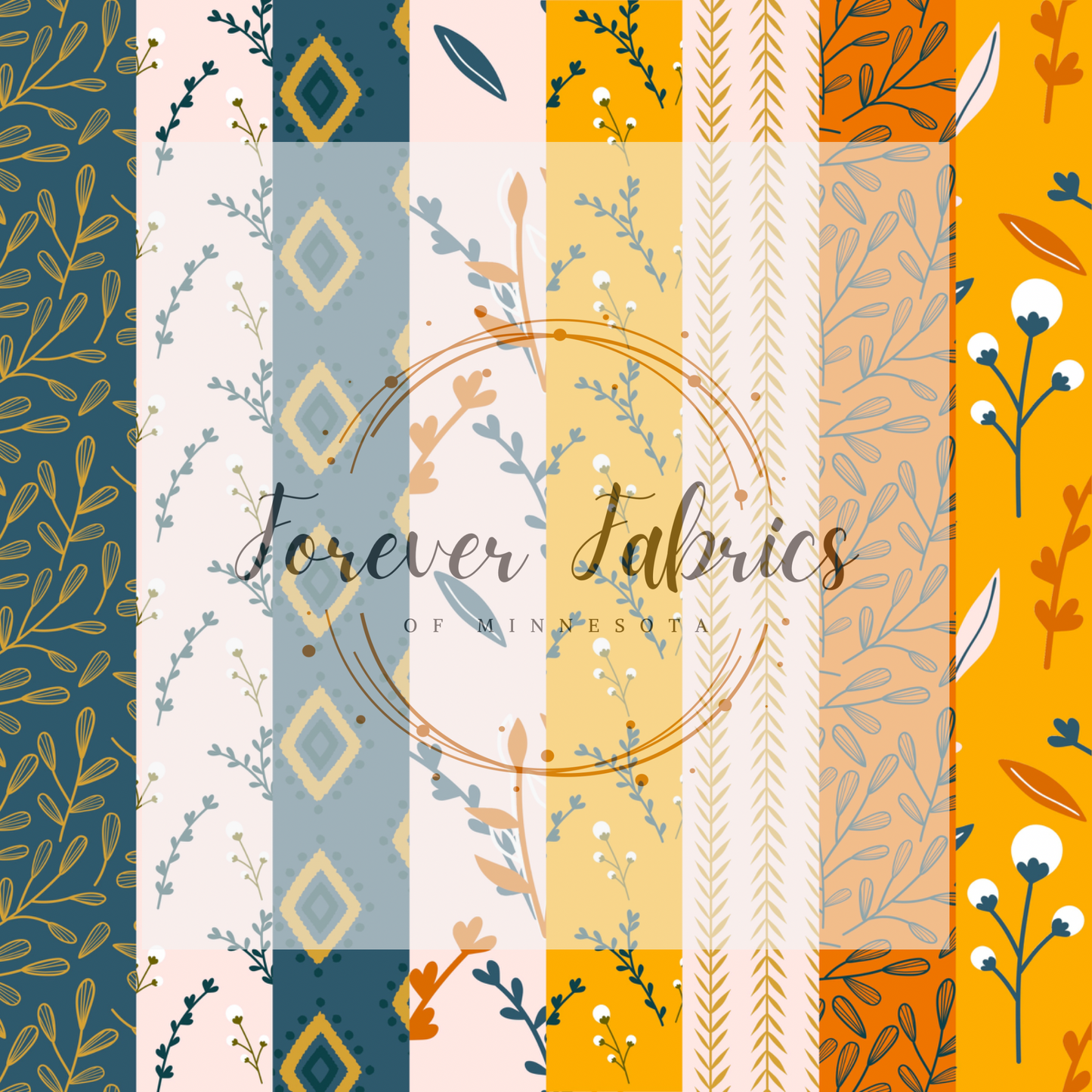 Vertical Boho . . (BH/ 23). | Preorder | Fabric By The Yard