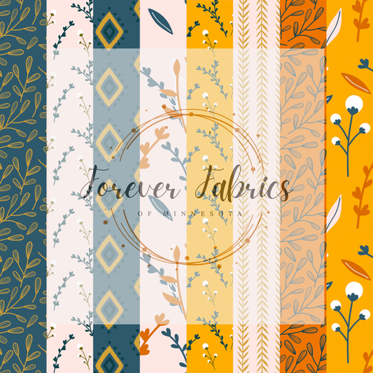 Vertical Boho . . (BH/ 23). | Preorder | Fabric By The Yard
