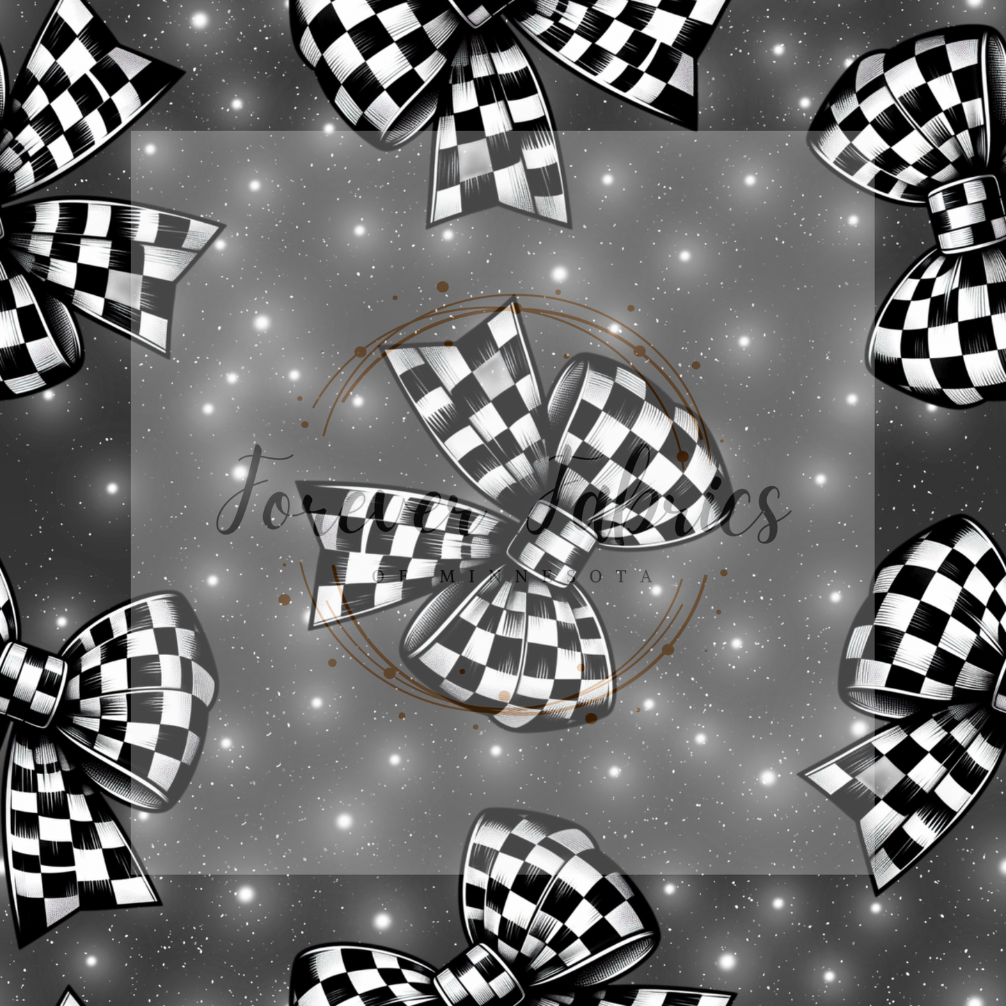 Checkered Bow (BH 4/24)| Preorder | Fabric By The Yard