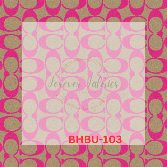 BHBU- 103  | Preorder | By The Yard