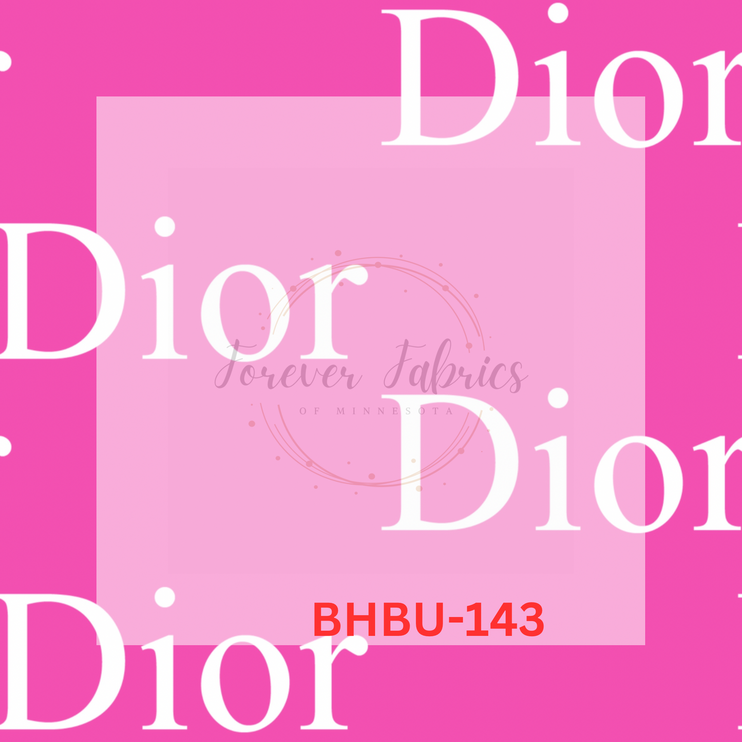 BHBU- 143  | Preorder | By The Yard