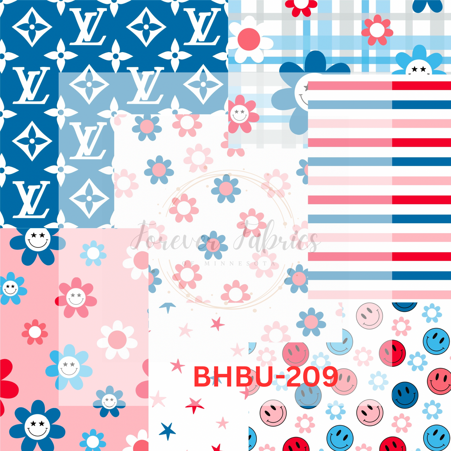 BHBU- 209      | Preorder | By The Yard