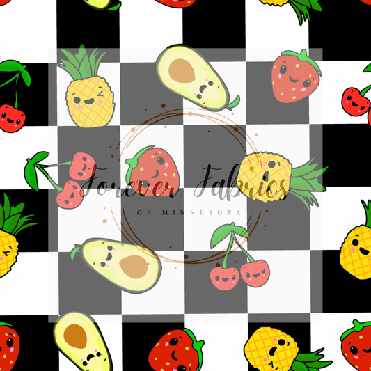 Hey Bear Fruit Check      . . (BH/ 22) | Preorder | Fabric By The Yard