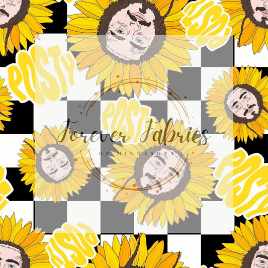 Posty Checkered . . . . (BH/ 24)| Preorder | Fabric By The Yard