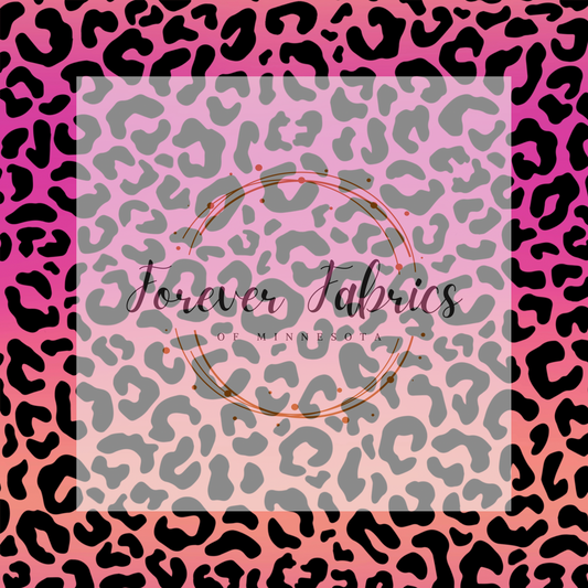 Sunset Leopard  . . . (BH/ 23). | Preorder | Fabric By The Yard