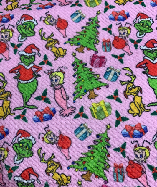 Pink grinch, and Cindi Lou  |Bullet