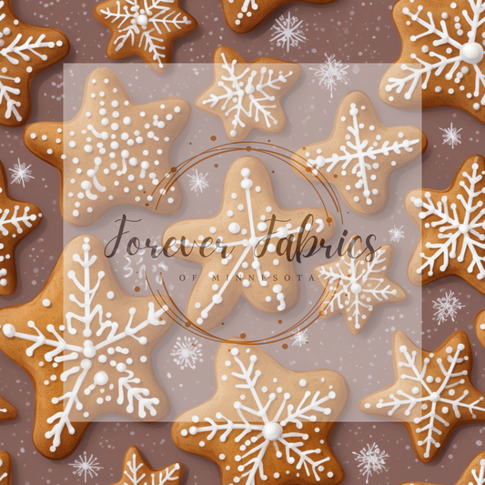Gingerbread . (BH/ 23). | Preorder | Fabric By The Yard