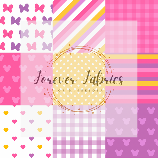 Min Bowtique Patch     . . (BH/ 23). | Preorder | Fabric By The Yard
