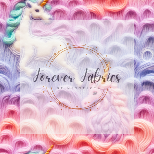 Unicorn Yarn      . (BH/ 23). | Preorder | Fabric By The Yard