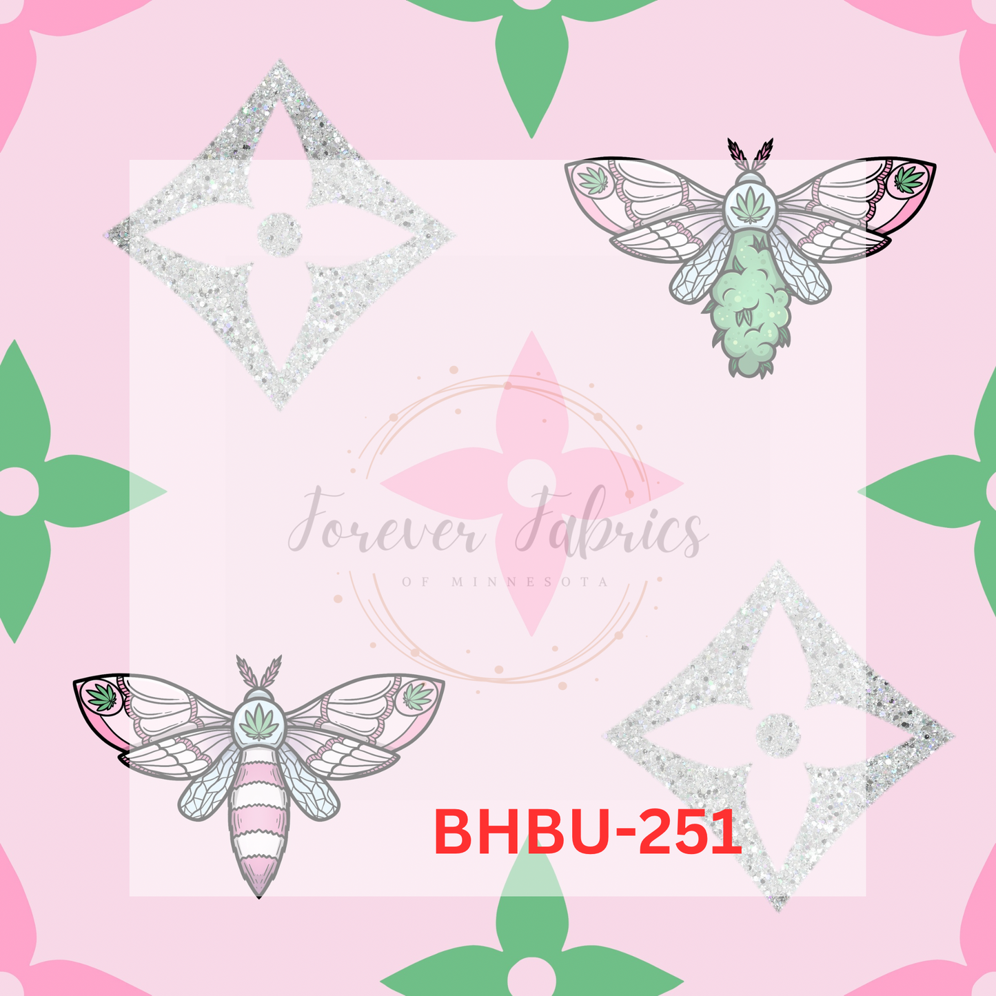 BHBU- 251  | Preorder | By The Yard