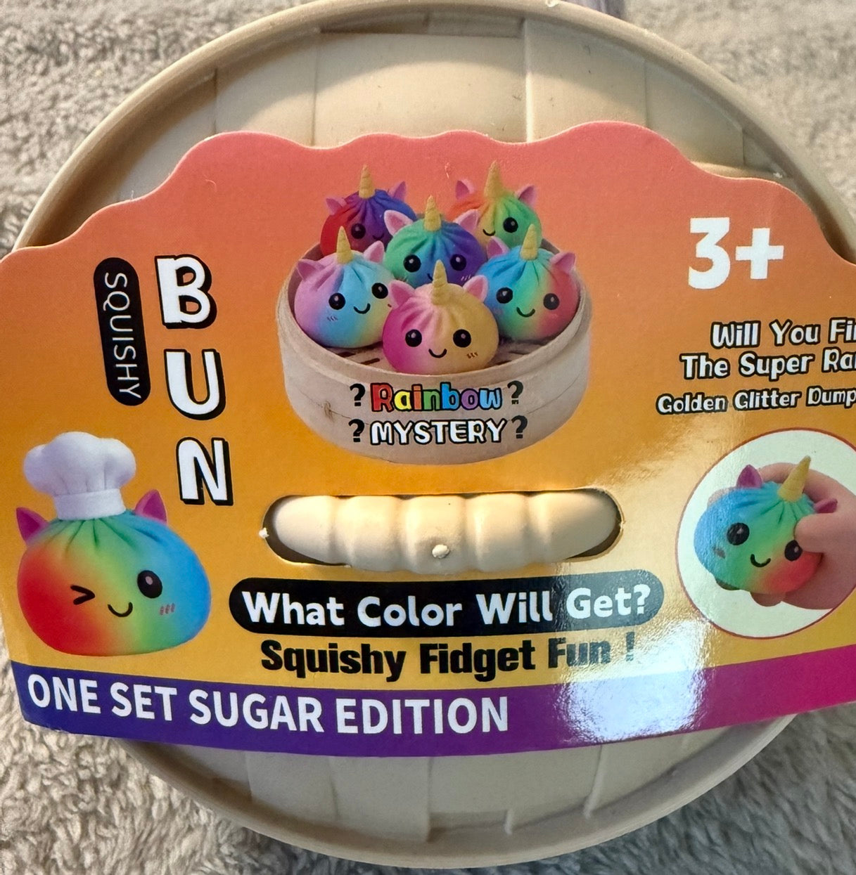 Mystery  Glitter Dumpling Glow in the Dark!! | Squishies |Sensory Toy