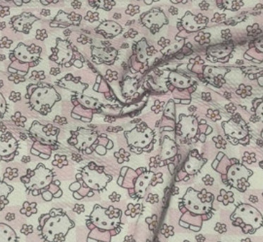 Pink Kitties Check  | Bullet