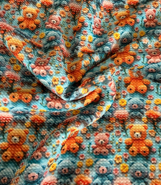 Teddy bears and flowers | Bullet