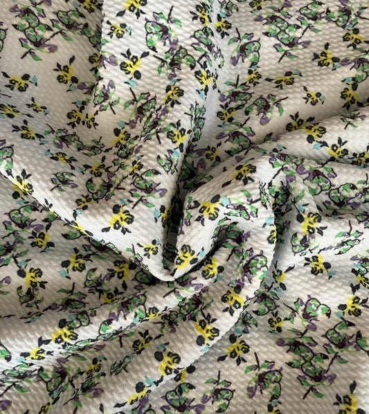 Green and yellow floral | Bullet