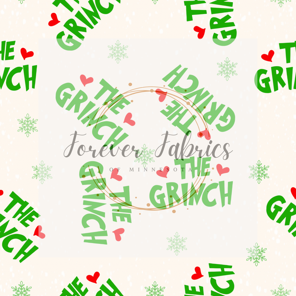The Grinch | Preorder | Fabric By The Yard