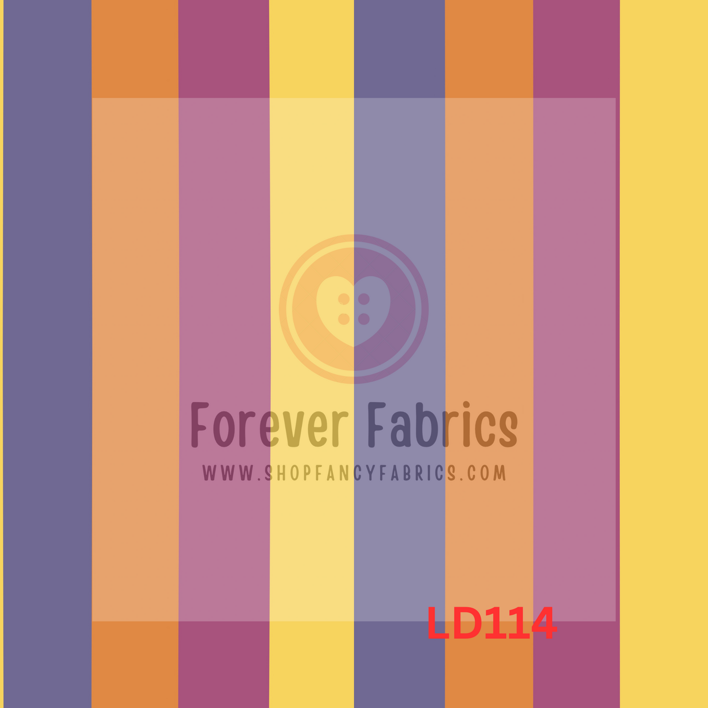 LD114 -70’s stripes   22| Preorder | By The Yard