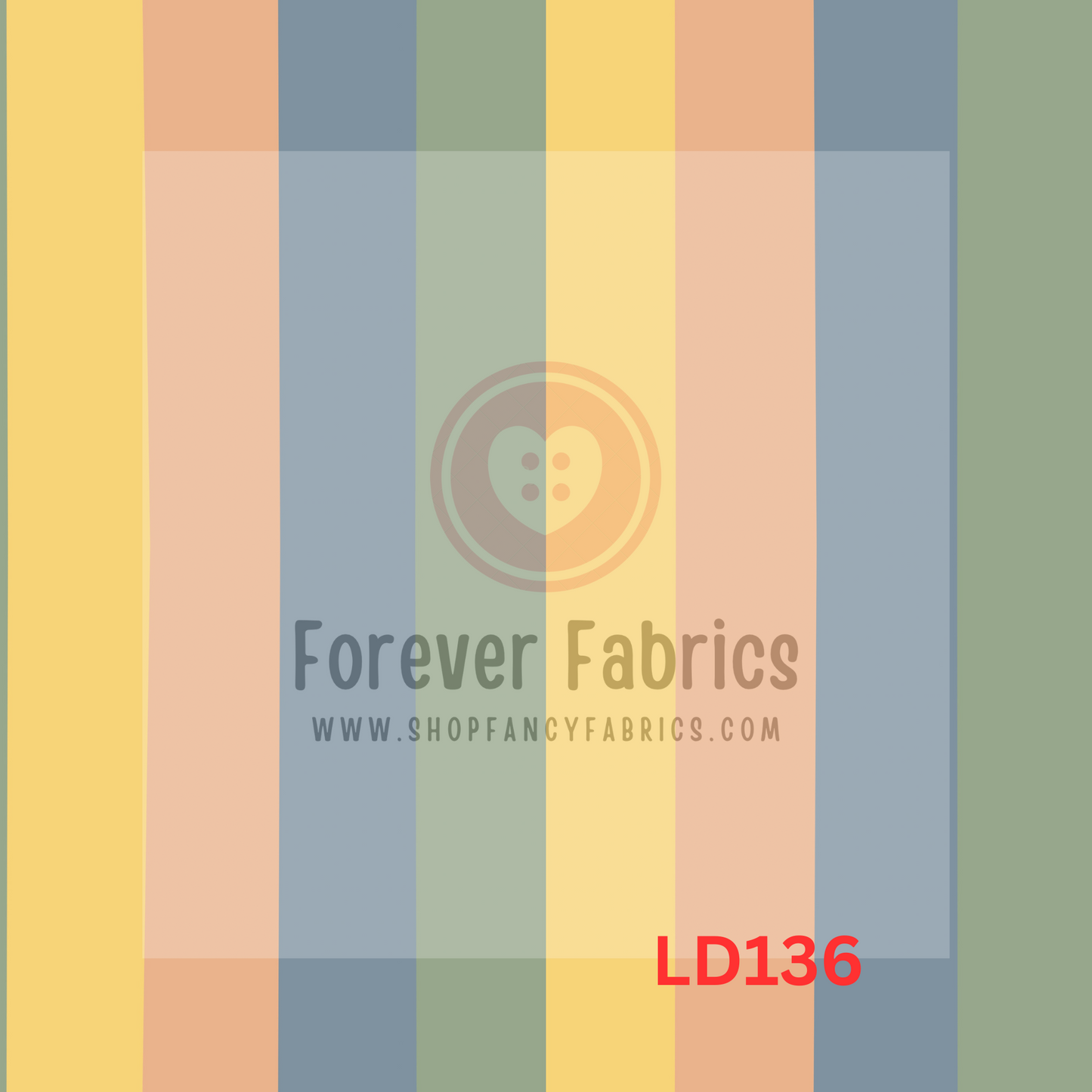 LD136 - Autumn woods Stripes      22| Preorder | By The Yard