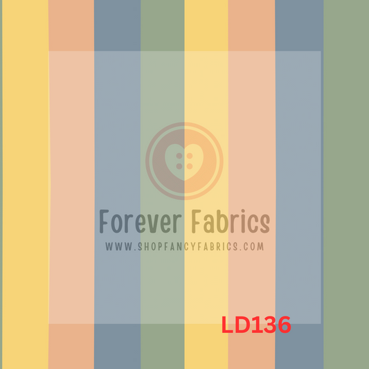 LD136 - Autumn woods Stripes      22| Preorder | By The Yard