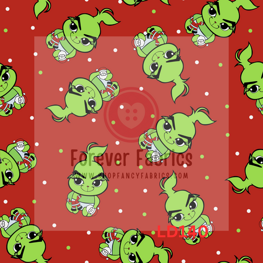 LD140 - Baby Grinch     22| Preorder | By The Yard