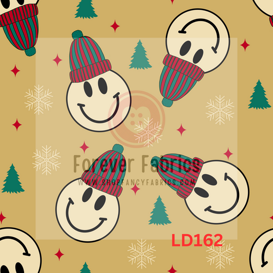 LD162   - Winter Smiley   22| Preorder | By The Yard
