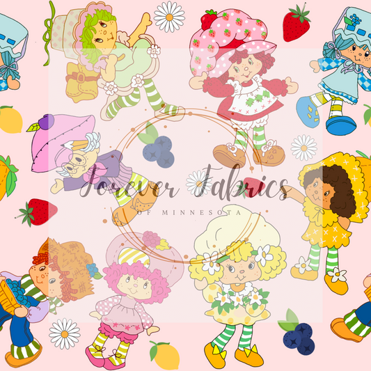 Strawberry Gals | Preorder | Fabric By The Yard