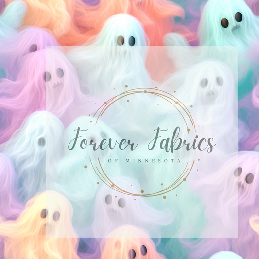 3D Ghosts | Preorder  | Fabric By The Yard