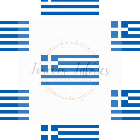 Greek Flag | Preorder | By The Yard