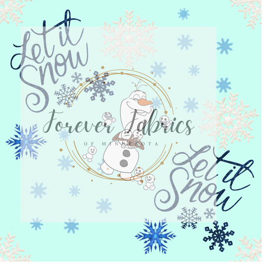 Let It Snow | Preorder  | Fabric By The Yard