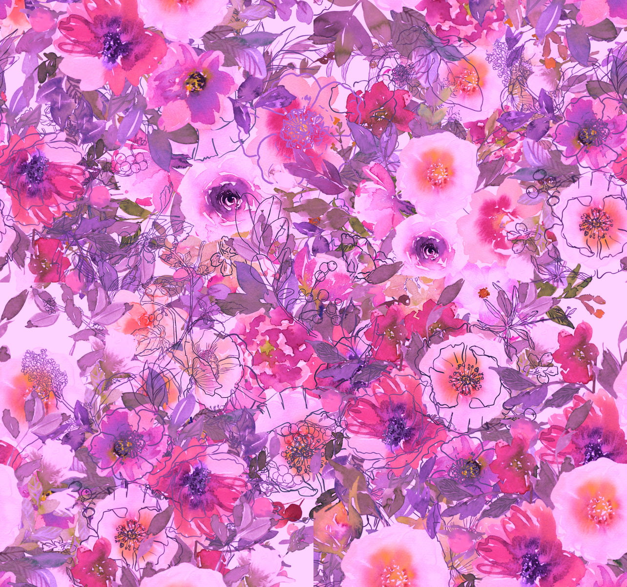 Mauve Floral | Bullet