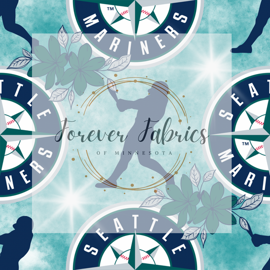 Seattle Baseball | Preorder  | Fabric By The Yard