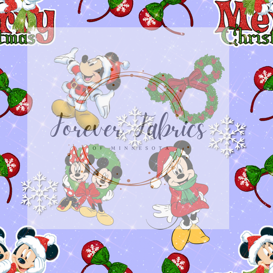 A Mouse’s Christmas | Preorder  | Fabric By The Yard