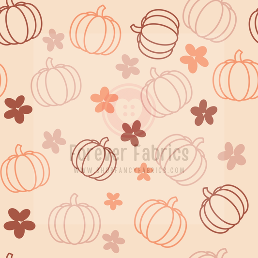 Boho Pumpkins | Preorder | By The Yard