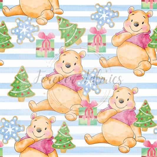 Christmas Winnie | Preorder| By The Yard