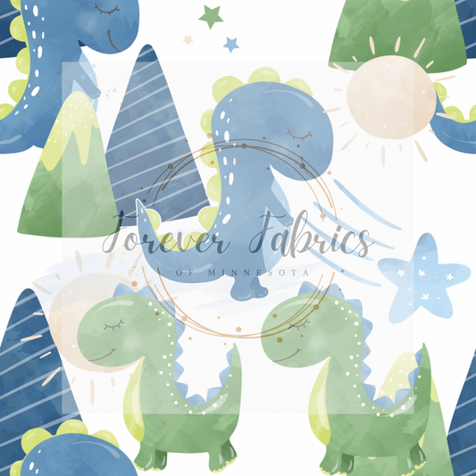 Dino Friends | Preorder | By The Yard