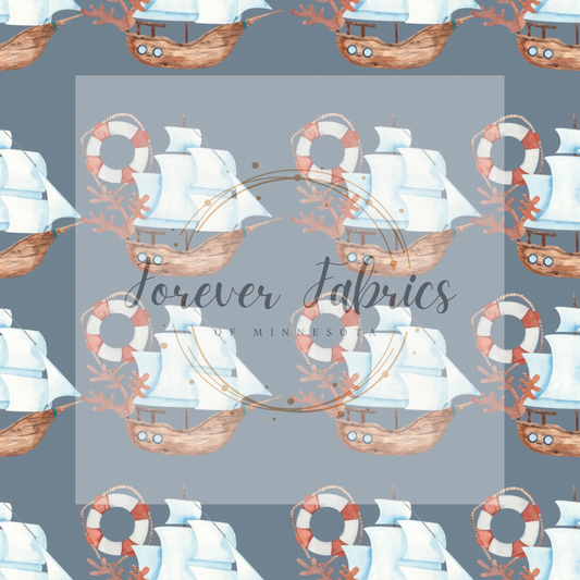 Pirate Ships | Preorder | By The Yard