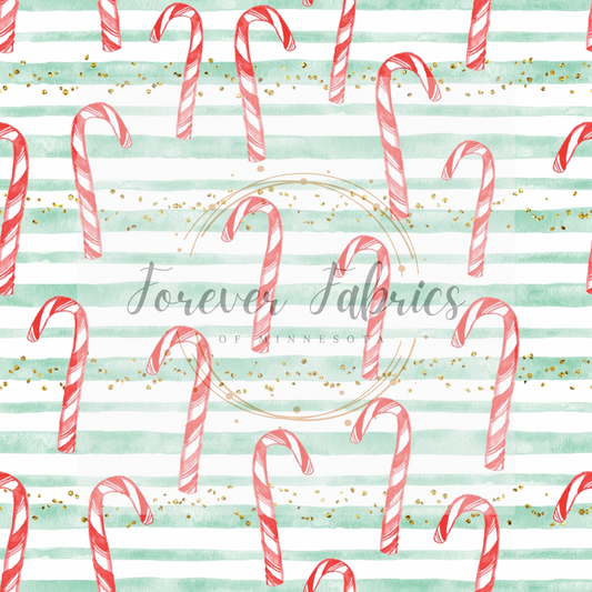 Candy Canes | Preorder | By The Yard