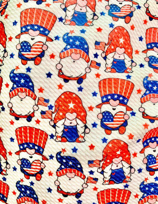 Red White & Blue Gnomes | Printed Bullet
