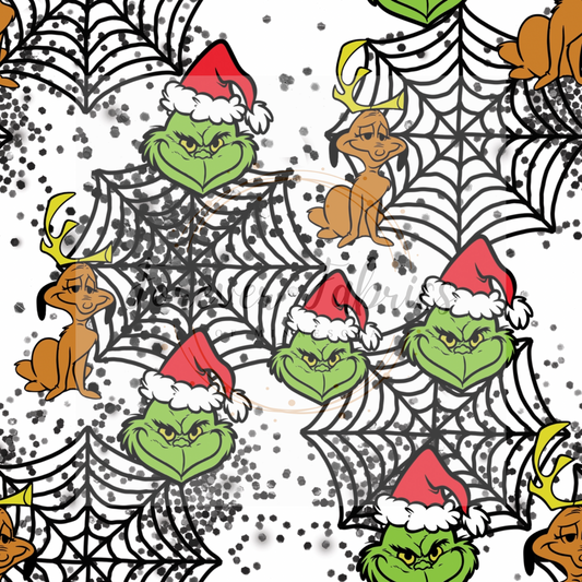 Grinch Spider Webs | Preorder| By The Yard
