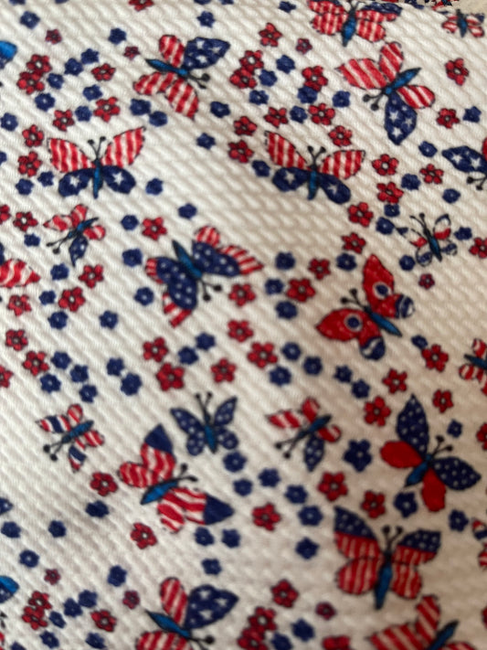 Red White & Blue Butterflies | Bullet